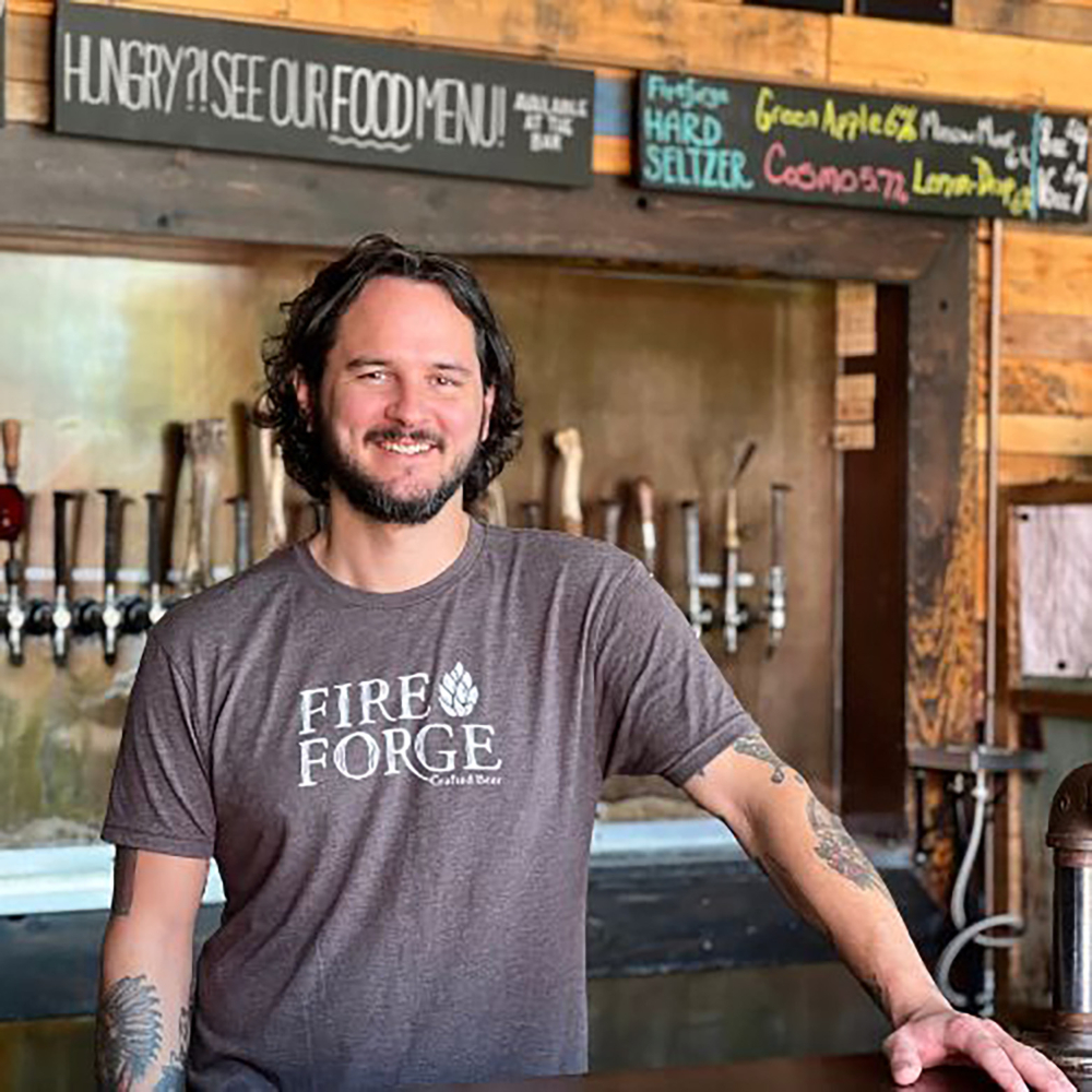 Fireforge Crafted Beer added Alex Morgan to its team as chef of the brewery's in-house culinary program. (Photo/Provided)