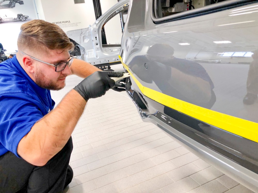 About 95% of the students who pass through BMW's Service Technician Education Program find jobs at auto dealerships across the country. (Photo/Fred Rollison)