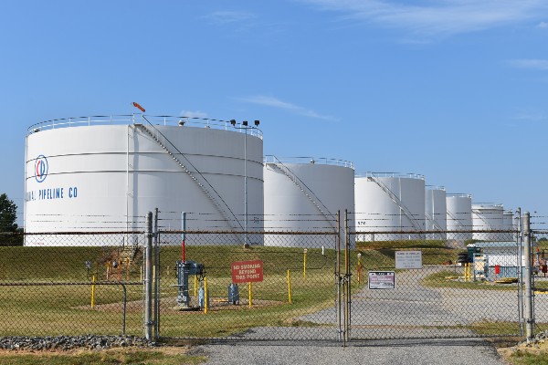 Belton's Colonial Pipeline tank farm was one of eight Southeastern locations that received 41 million gallons manually from the company by May 11. (Photo/Molly Hulsey)