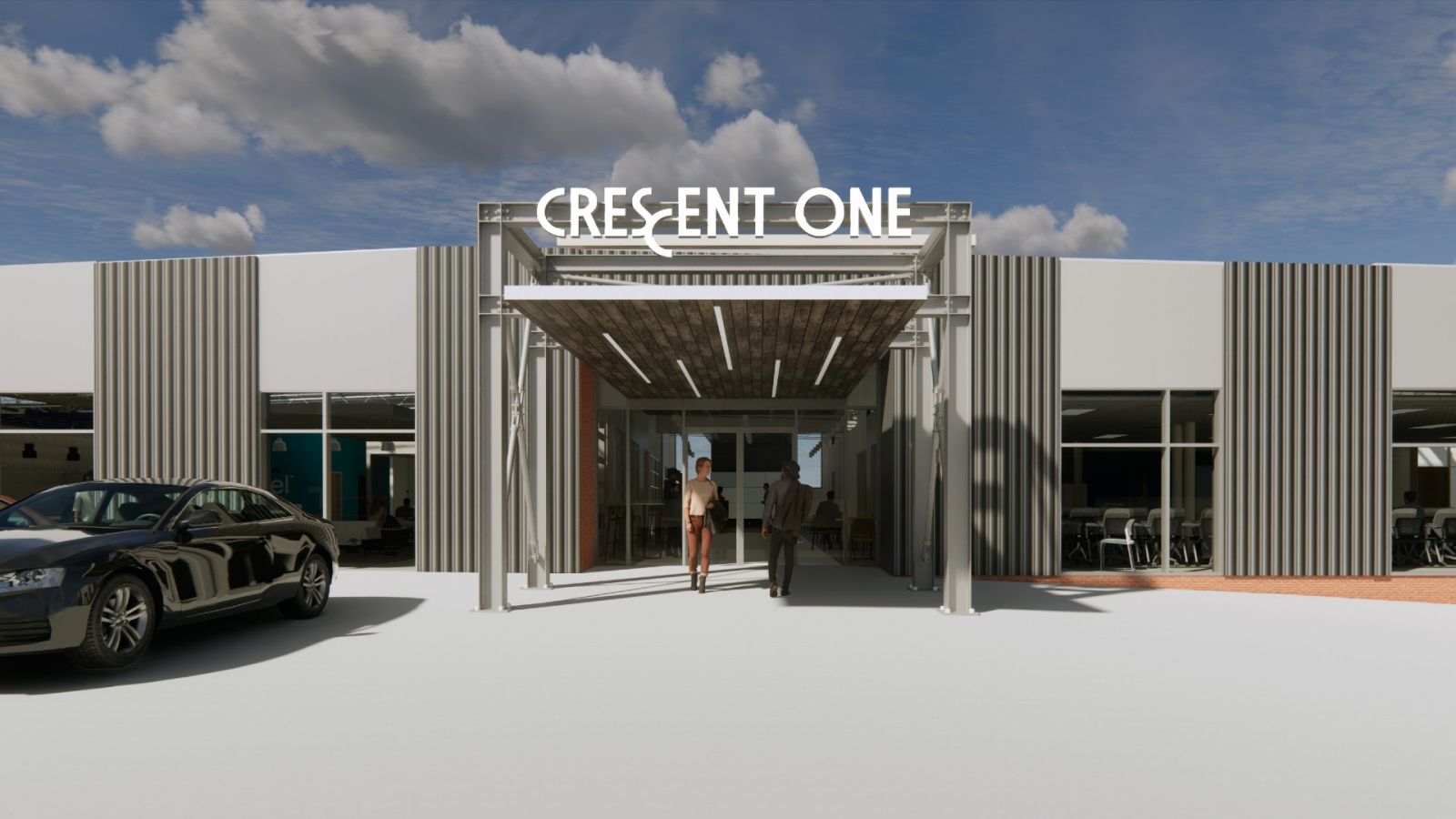  The Crescent Startup Community will be on a large campus between Greenville's downtown and Furman University. (Photo/Provided) . (Rendering/Provided)