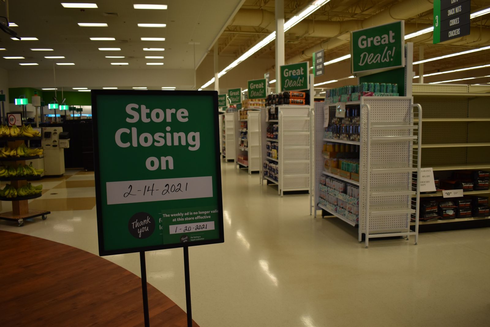 The Bi-Lo at 101 Verdae Blvd Suite will also be reopened as a Food Lion in early March. (Photo/Molly Hulsey)