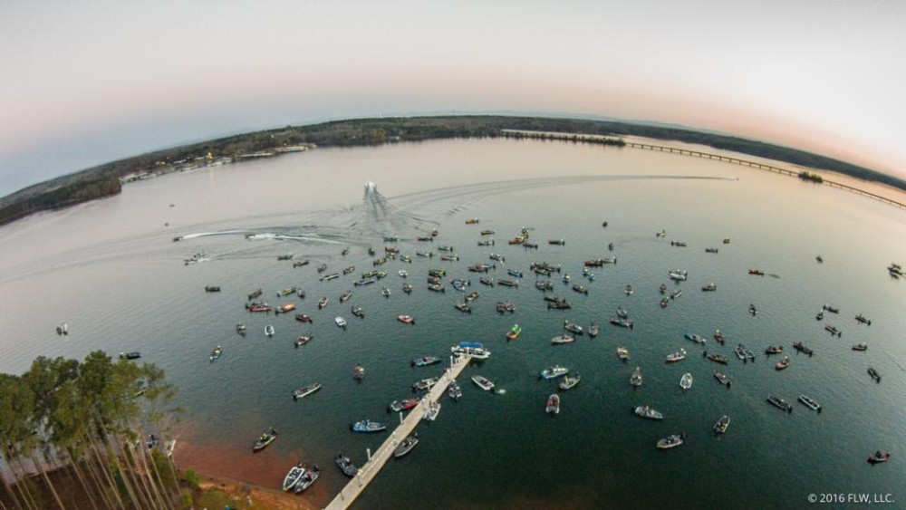 Lake Hartwell will host the 37th annual T-H Marine FLW Bass Fishing League All-American next year. (Photo/Provided)