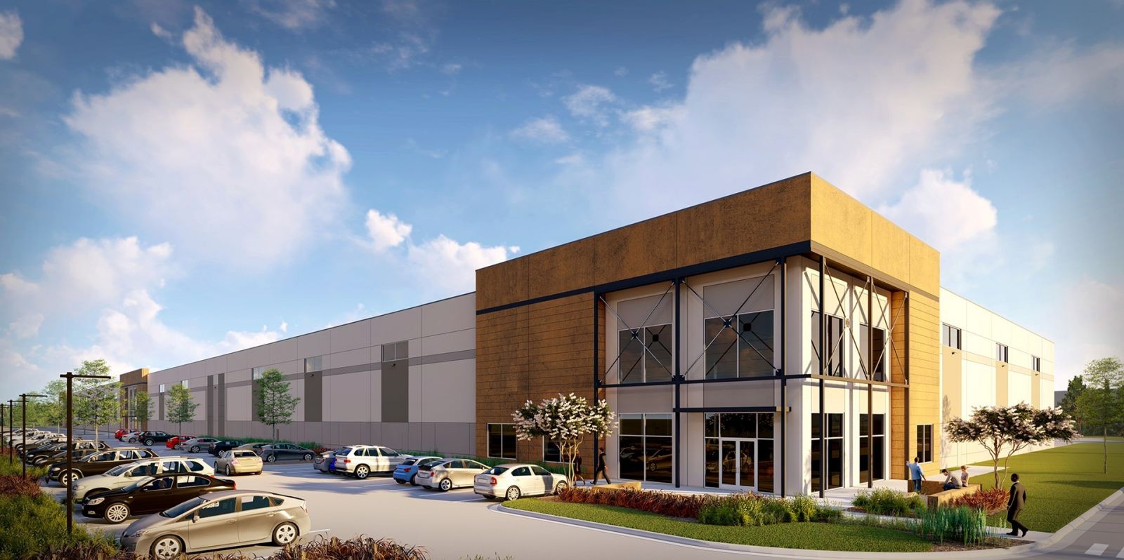 Gissing's Greenville facility will be housing in the Fox Hill Business Park's first industrial building. (Rendering/Provided)