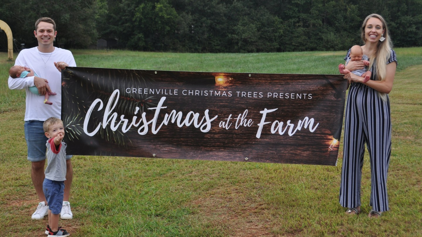 The Pahl family, doing business as Greenville Christmas Trees, is launching its first tree sale festival this year at Arran Farms. (Photo/Provided)