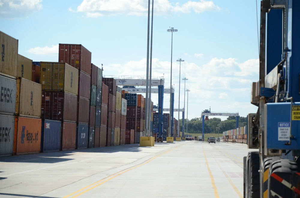 Inland Port Greer is expanding and received a $25 million grant to support the project. (Photo/File)