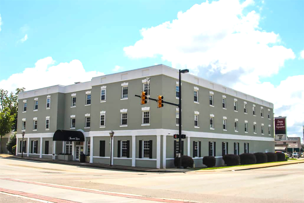 The Inn on the Square property in Greenwood property dates back to 1905 and was originally comprised of two separate adjoining structures. (Photo/Provided)