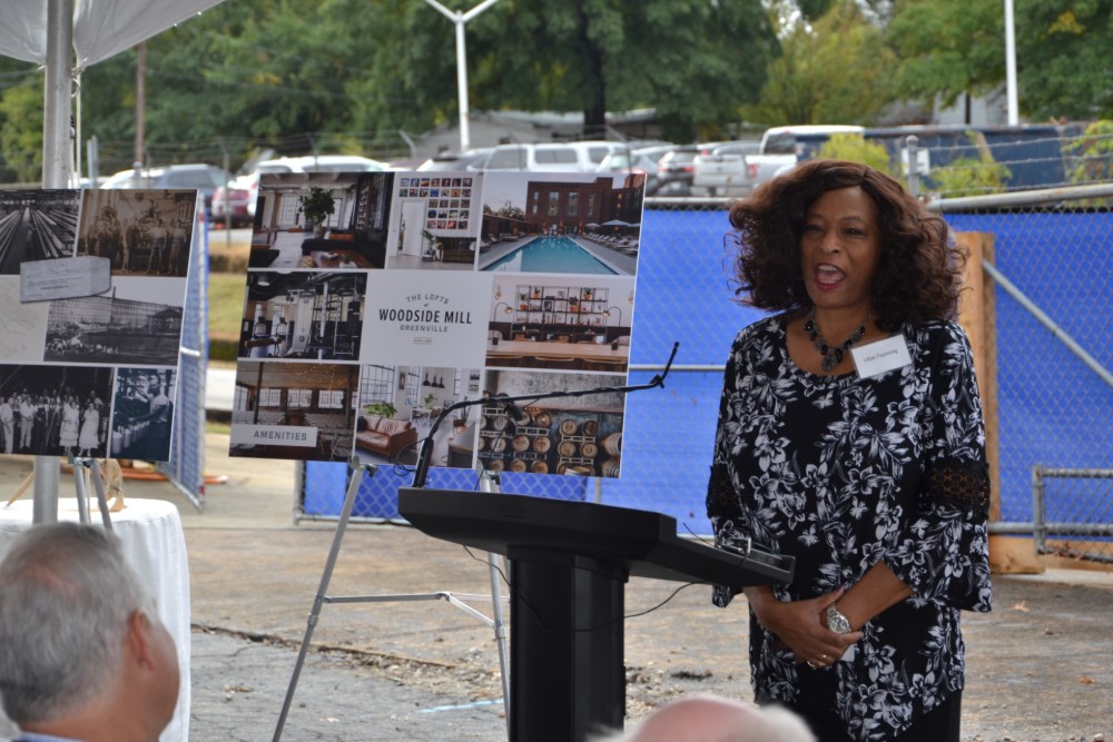 Councilwoman Lillian Brock Fleming hopes the project boosts the whole neighborhood. (Photo/Ross Norton)
