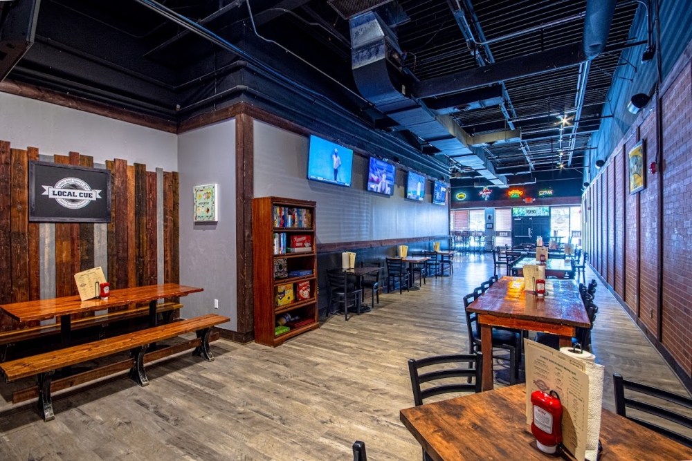 Greenville's Orchard Park neighborhood sports bar Local Cue has turned its family restaurant side into an event space. (Photo/Provided by Local Cue)