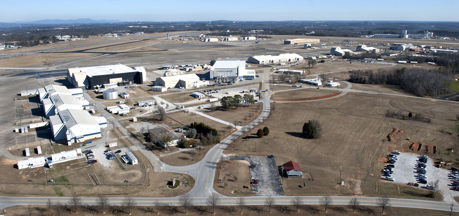 Lockheed renovated one of its 16 hangars for F-16 production. (Photo/Provided)