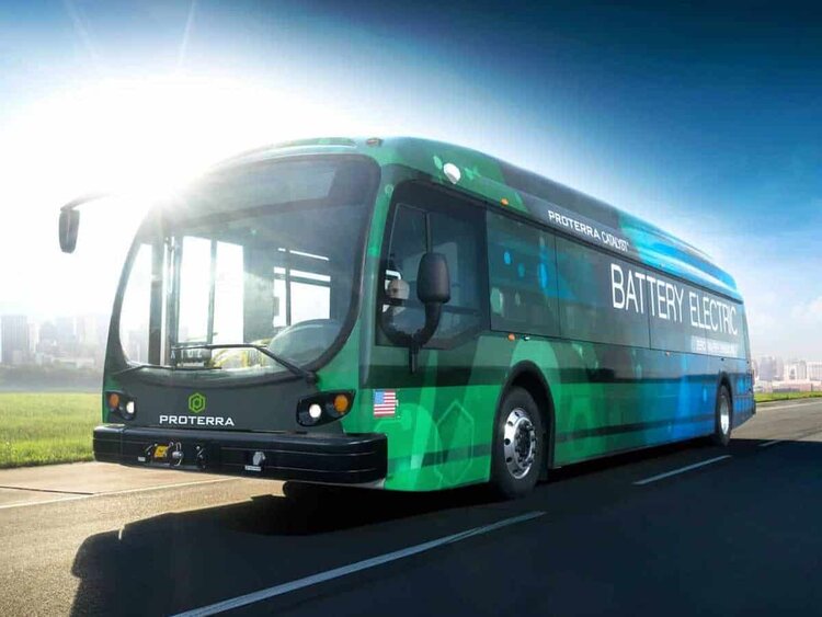 Greenlink purchased four Proterra buses from the company's Greenville facility last year. (Photo/Provided)