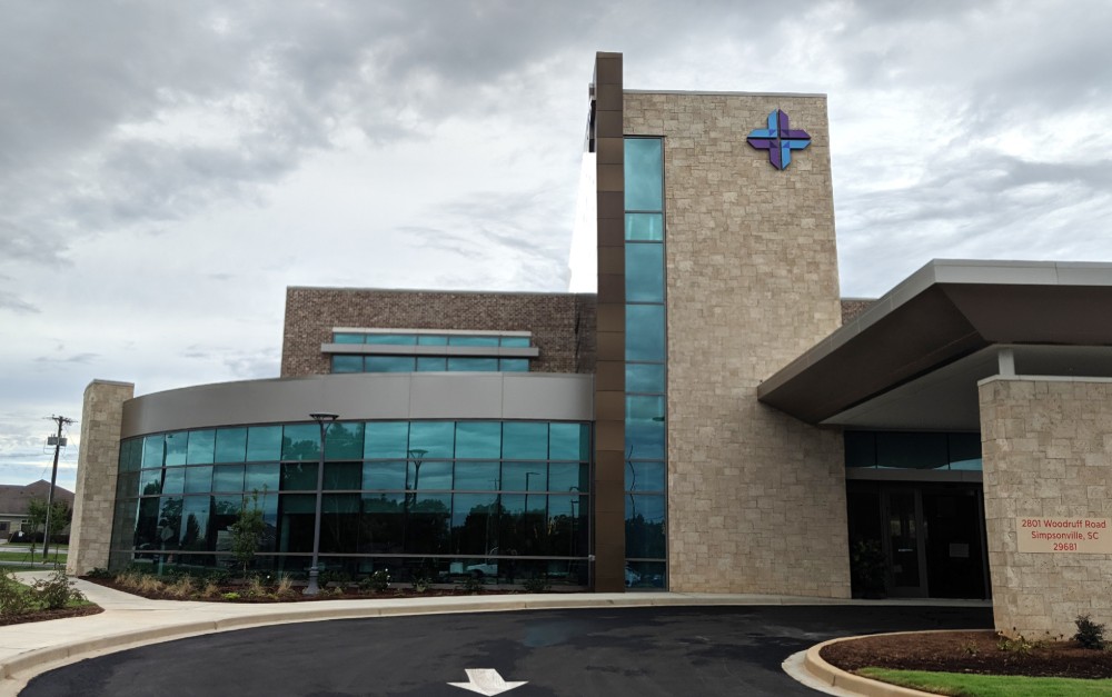 Pelham Medical Offices at Five Forks on Woodruff Road was designed to tamp down stress during medical visits. (Photo/Provided)
