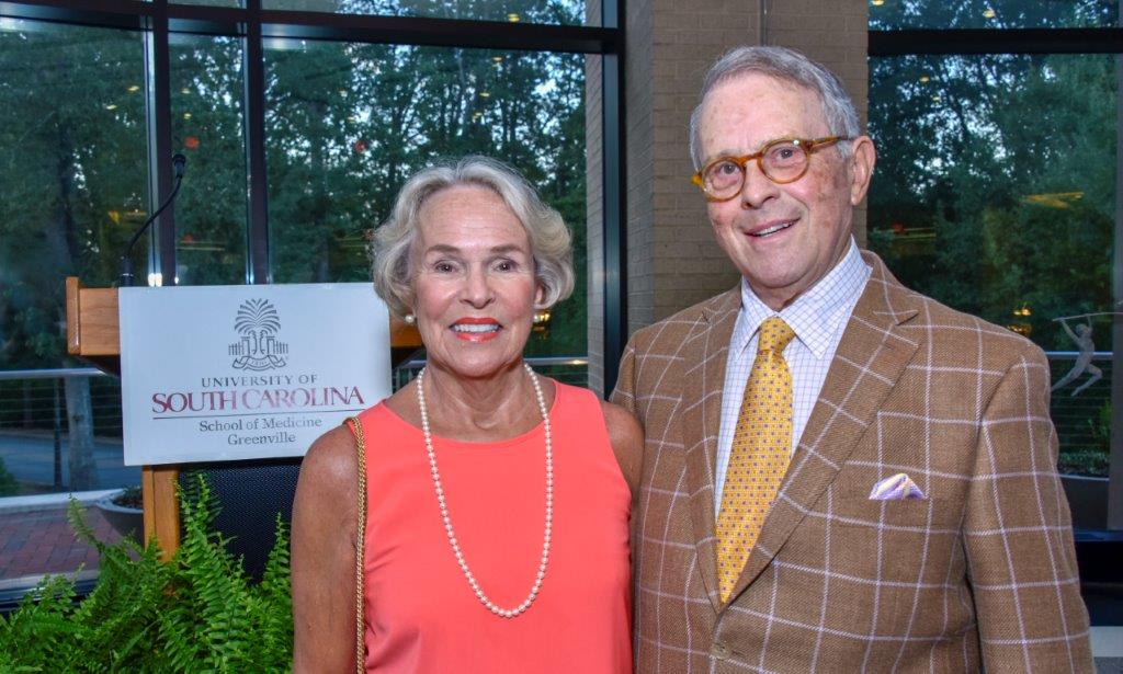 Almena and Ed Lominack established a $1 million scholarship in his name to the University of South Carolina School of Medicine Greenville. (Photo/Provided)