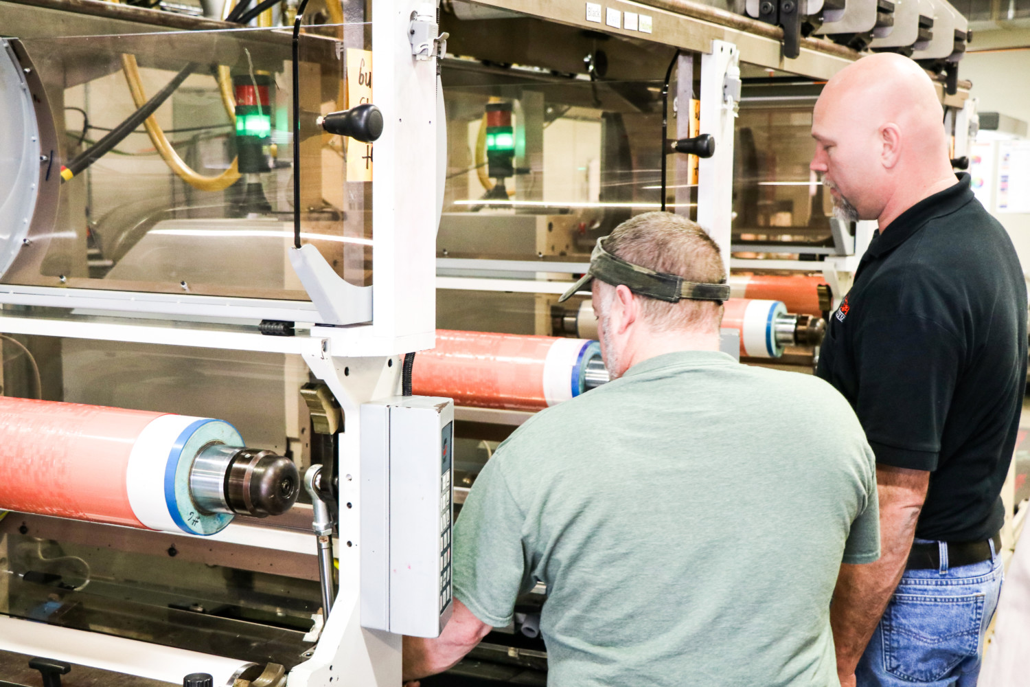 Course participants can get hands-on experience with the flexographic press at the Sonoco Institute of Packaging Design and Graphics at Clemson University. (Photo/Provided)