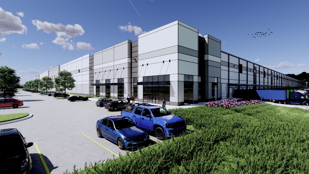 Rockefeller Group expects the 1.2 million-square-foot speculative distribution center will be ready at the end of 2024. (Image/Provided)