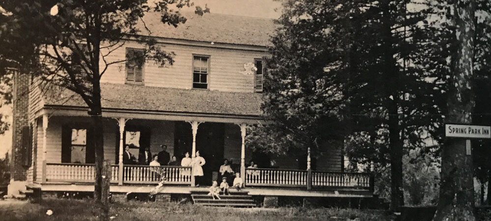 Spring Park Inn served as a stopping-off point for Swamp Rabbit Railroad passengers from 1852 until 1941. (Photo/Travelers Rest Historical Society) 