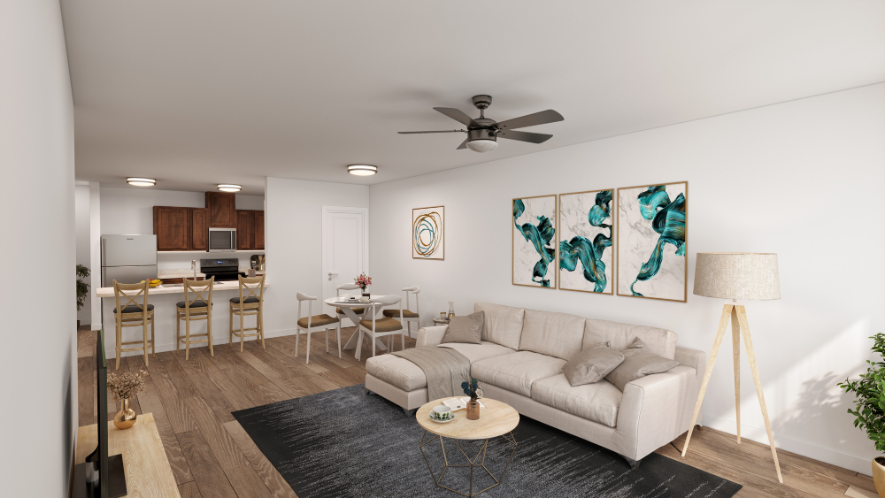 Housing at The Sullivan, which will offer floor plans with 1-, 2-, 3- and 4-bedroom options, are reserved for households making below 60% of the area median income, which is approximately $51,000. (Photo/Provided)