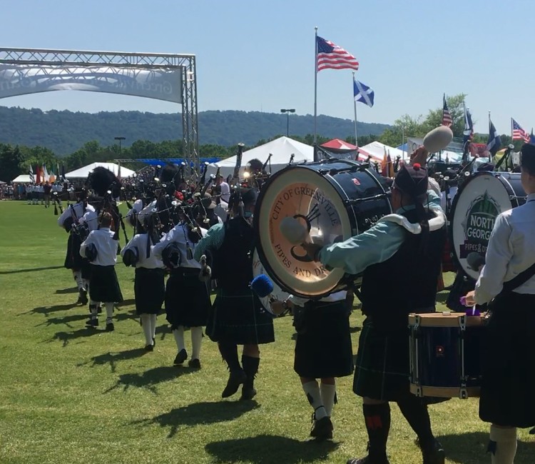 The Greenville Scottish Games at Furman University, a draw for tourists and special guests from across the globe, was cancelled in May due to the new coronavirus. (Photo/Molly Hulsey)
