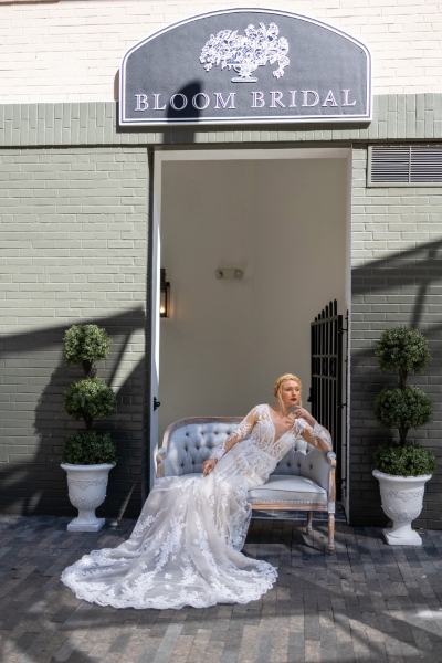 Carey said she wanted to bring elegance without pretension to the local bridal retail scene. (Photo/Bloom Bridal)