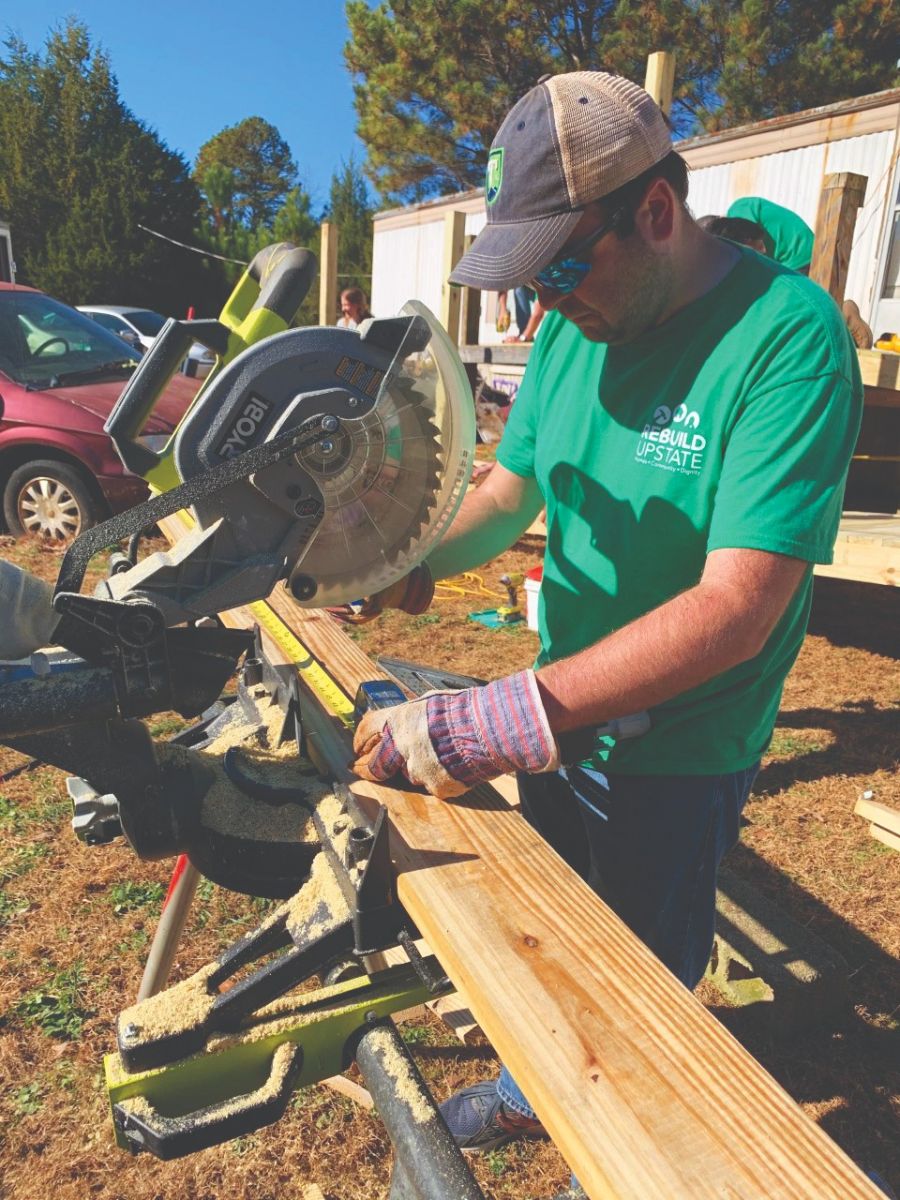  Manley has also cofounded the Greenville Affordable Housing Coalition and Coalition for Home Repair. (Photo/Provided)