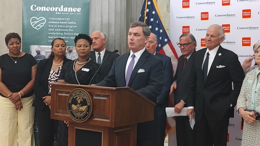 South Carolina Department of Corrections Director Bryan Stirling discussed his hopes for the Concordance program coming to South Carolina's Upstate as an effort to help former inmates. (Photo/Christina Lee Knauss)