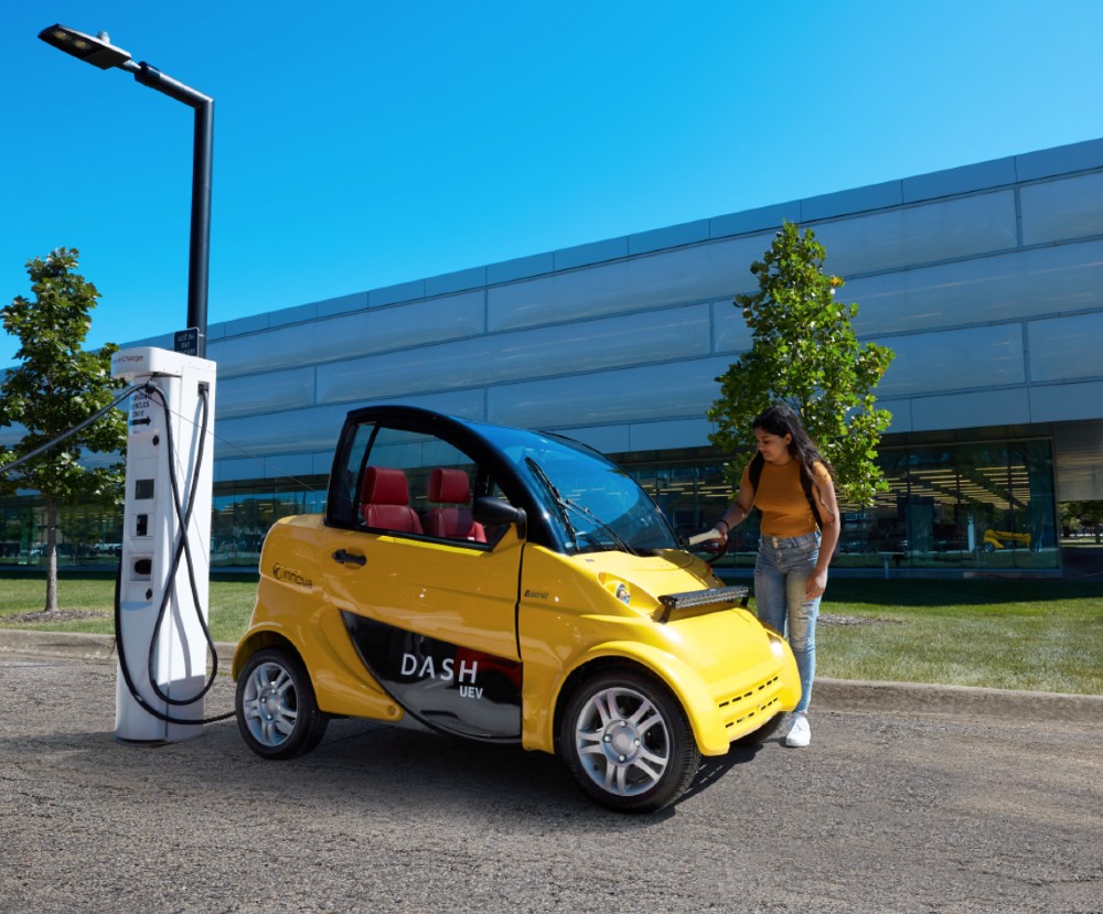 Dash EV produces electrical vehicles for the rideshare market. (Photo/Provided)