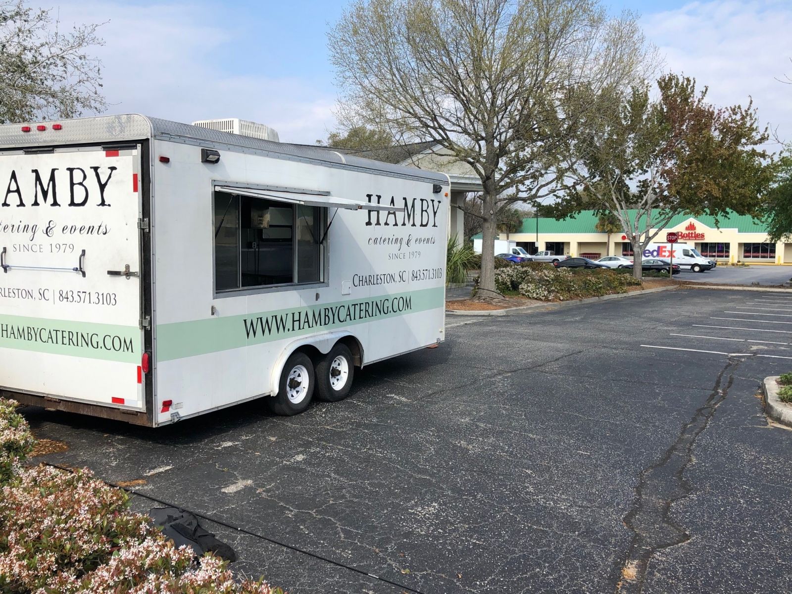 Hamby Catering and Events has moved to "contact-free" and mobile delivery services through the new coronavirus outbreak in South Carolina. (Photo/Provided)