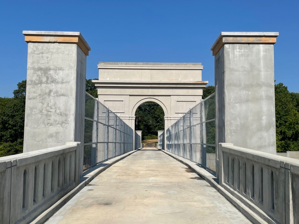 Mauldin city officials are looking for a name for the new bridge that will link pedestrians and cyclists to BridgeWay Station. (Photo/Provided by city of Mauldin)