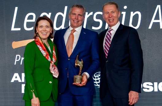 Carl Sobocinski, founder and owner of Greenville-based Table 301 Restaurant Group, was honored with the Community Leadership Award at the 2023 Restaurants Advance Leadership Awards. (Photo/Provided)
