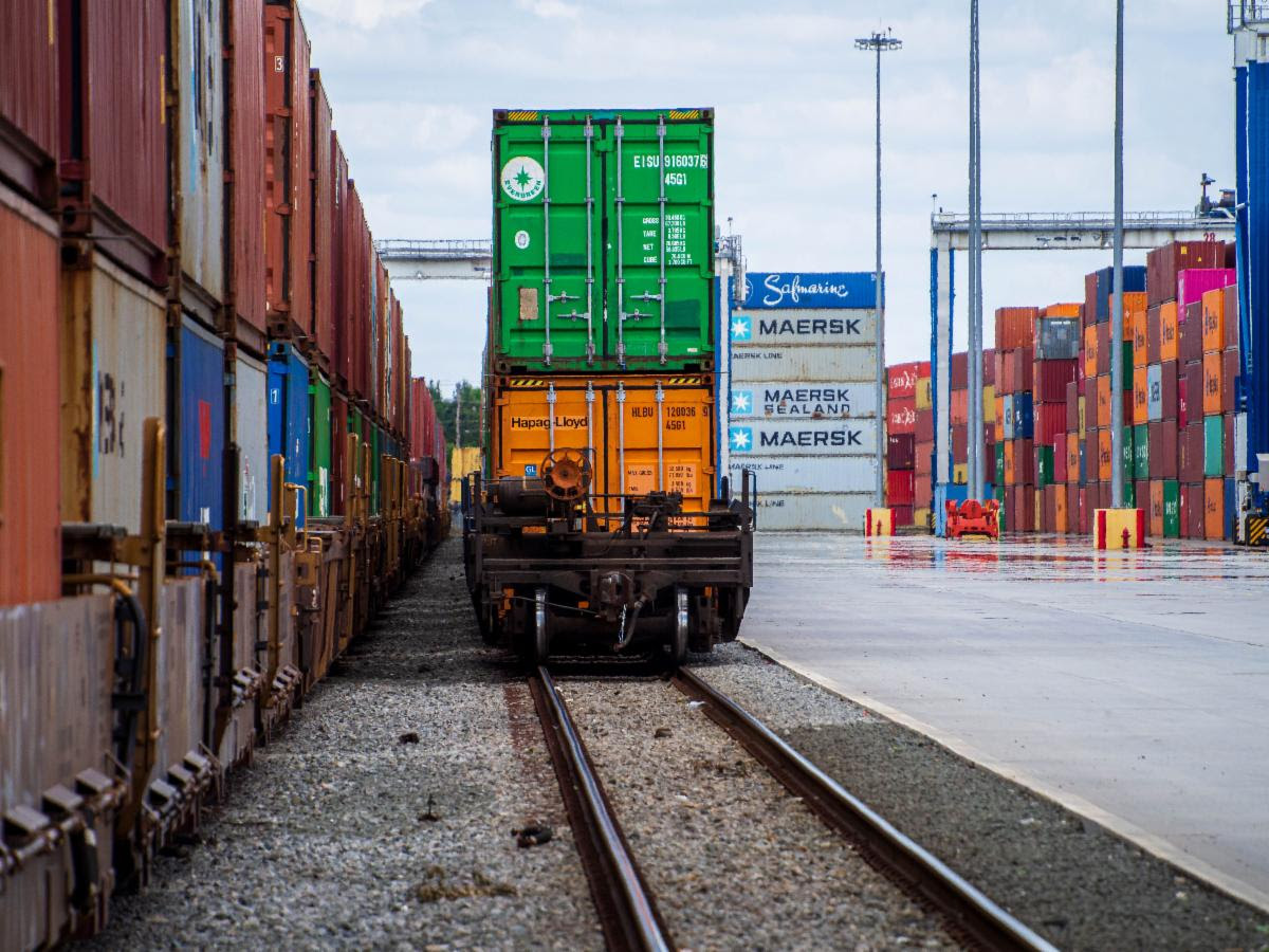Greer's inland port moves cargo by rail to the Charleston port. (Photo/Provided)