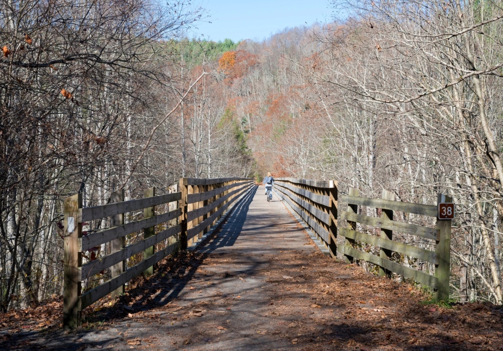 Proponents of the Saluda Grade Trail say it will be a boost to the local economy while preserving the vistas it runs through. (Photo/Provided)