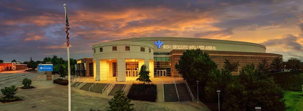 Bon Secours Wellness Arena has been in downtown Greenville for 25 years. (Photo/Bon Secours Wellness Arena)