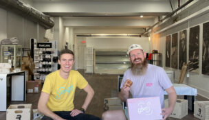 Scout’s Doughnuts teamed up with Run In’s new location in downtown Anderson at 120 E. Earle Street—where Scout’s will be operating at the front half of the store come April 13.
