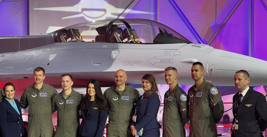 Druhý medzinárodný spojenec dostáva stíhačky F-16 vyrobené v Greenville
