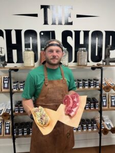 Andrew Fisher manages The Chop Shop for entrepreneurs Mike Richardson and Daniel Bianco. (Photo/The Chop Shop)
