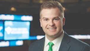 Adam Lambright oversees all aspects of the Bon Secours Wellness Arena finances including budgeting, debt, contract administration, financial planning and analysis and capital improvement. (Photo/Bon Secours Wellness Arena)